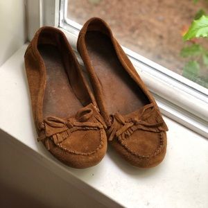Pre-loved Minnetonka moccasin shoes